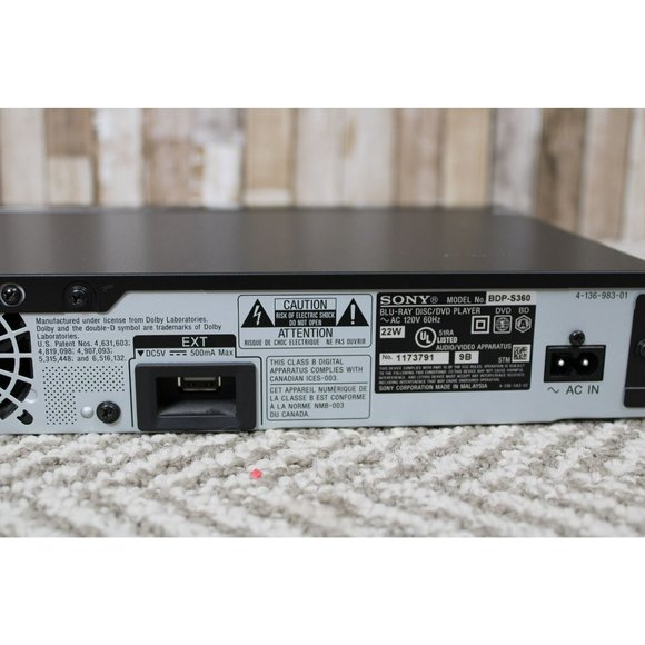 Sony Blue-Ray Disc DVD Player - Picture 10 of 12